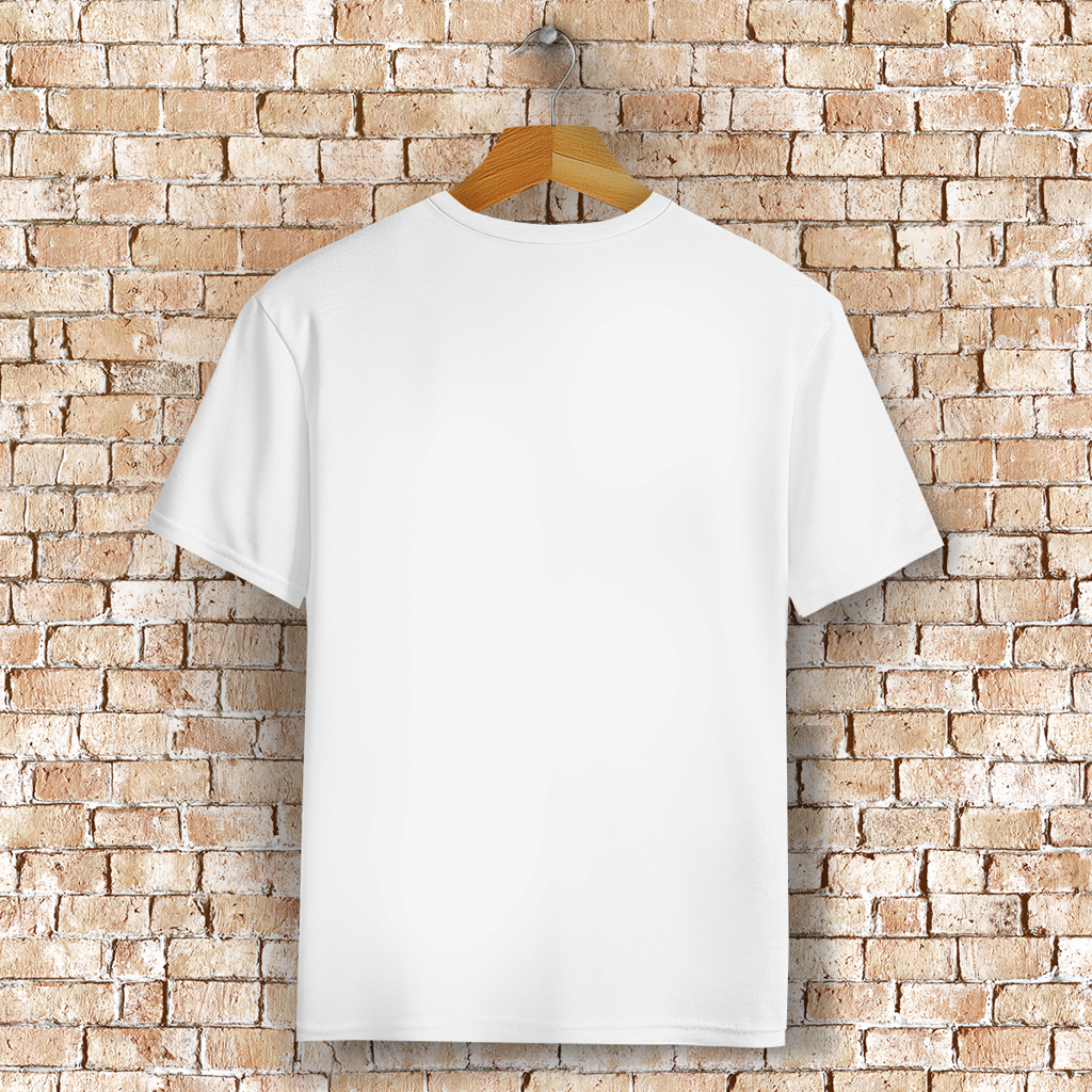 Empathy Squad Logo T-Shirt in Weiß – Rückansicht