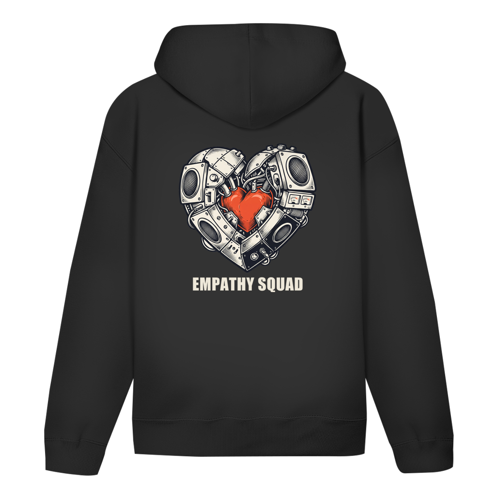 Empathy Squad Heart Hoodie – Rückansicht