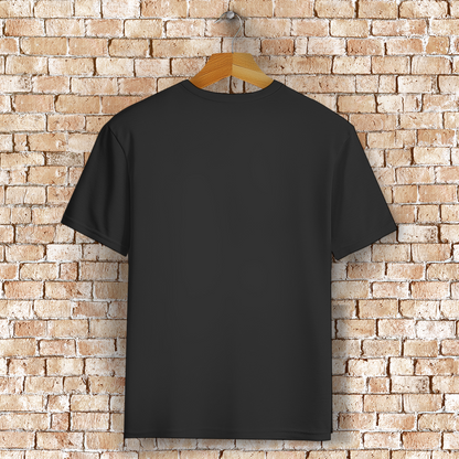 Humanity Over Hate T-Shirt in Schwarz – Rückansicht