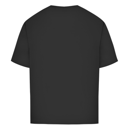 Mockup, Rückansicht: dunkelgraues „Empathy Everyday“-T-Shirt mit unbedrucktem Rücken.